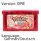 32 Bit Video Game Cartridge Console Card for Nintendo GBA Pokeon Emerald FireRed LeafGreen Ruby Sapphire with Shiny Label