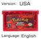 32 Bit Video Game Cartridge Console Card for Nintendo GBA Pokeon Emerald FireRed LeafGreen Ruby Sapphire with Shiny Label