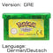 32 Bit Video Game Cartridge Console Card for Nintendo GBA Pokeon Emerald FireRed LeafGreen Ruby Sapphire with Shiny Label