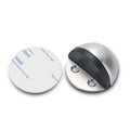 NAIERDI Non Punching Sticker Hidden Stainless Steel Rubber Door Stopper Door Holders Catch Floor Mounted Nail-free Door Stops