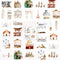 45pcs/box Japanese View Label Stickers Set Decorative Stationery Stickers Scrapbooking Diy Diary Album Stick Label