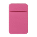 Mobile Phone Credit Card Wallet Holder Pocket Stick-On Adhesive Elastic Tool