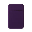 Mobile Phone Credit Card Wallet Holder Pocket Stick-On Adhesive Elastic Tool