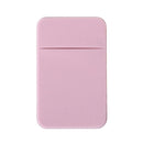 Mobile Phone Credit Card Wallet Holder Pocket Stick-On Adhesive Elastic Tool