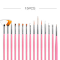 ROSALIND Nail Brush All For Manicure Brush Set Gel Nail Polish Painting Dotting Pen Gel Varnishes Tools Kit Manicure Pens