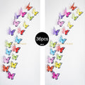 3D Crystal Butterfly Wall Stickers