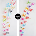 3D Crystal Butterfly Wall Stickers