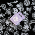 50 pcs/pack White lace transparent Cute Boxed Kawaii Decoration Stickers Planner Scrapbooking Stationery Japanese Diary Stickers
