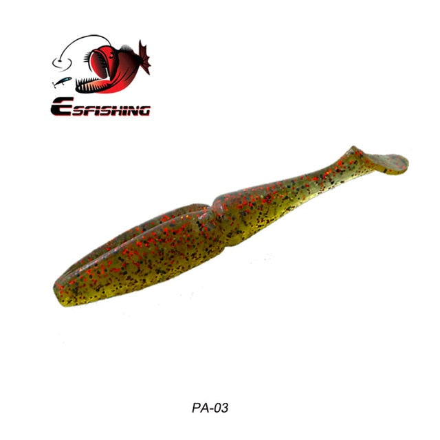 ESFISHING Quality Lures Easy Shiner Shad 100mm 125mm 155mm 200mm Pesca Fishing Soft Lures Silicone Bait Wobblers Leurre Souple
