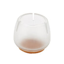 12Pcs Chair Leg Caps Assorted Round Square Rectangle Silicone Floor Protector Furniture Table Feet Covers