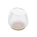 12Pcs Chair Leg Caps Assorted Round Square Rectangle Silicone Floor Protector Furniture Table Feet Covers