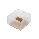 12Pcs Chair Leg Caps Assorted Round Square Rectangle Silicone Floor Protector Furniture Table Feet Covers