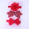New 3pcs Baby Girls Headband Set Bow Knot Head Bandage Kids Toddlers Headwear Flower Hair Band Infant Clothing Accessories