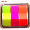 Fluorescence colour Self Adhesive Memo Pad Sticky Notes Bookmark Point It Marker Memo Sticker Paper Office School Supplies