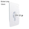 6Pcs PVC Strong Adhesive Nails Wall Poster Seamless Wall Hook Waterproof Durable Transparent Kitchen Bathroom Screw Hook Hanger