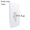 6Pcs PVC Strong Adhesive Nails Wall Poster Seamless Wall Hook Waterproof Durable Transparent Kitchen Bathroom Screw Hook Hanger