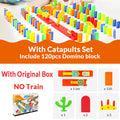 Colorful Plastic Dominoes Blocks