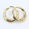 New Style 2020 Wholesale smooth Exquisite Big Circle Hoop Earrings for Women Girl Wedding Party Stainless Steel Jewelry SL020