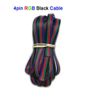5~100 meters 2pin 3pin 4pin 5Pin 6pin 22 AWG Extension Electric Wire Cable Led Connector For 5050 3528 RGBW RGB CCT LED Stirp