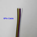 5~100 meters 2pin 3pin 4pin 5Pin 6pin 22 AWG Extension Electric Wire Cable Led Connector For 5050 3528 RGBW RGB CCT LED Stirp