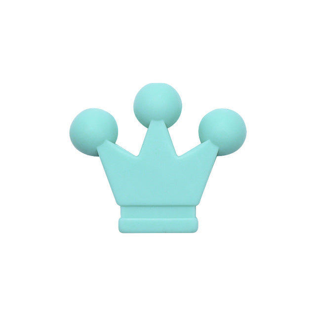 Crown Silicone Beads Baby Teething Toy