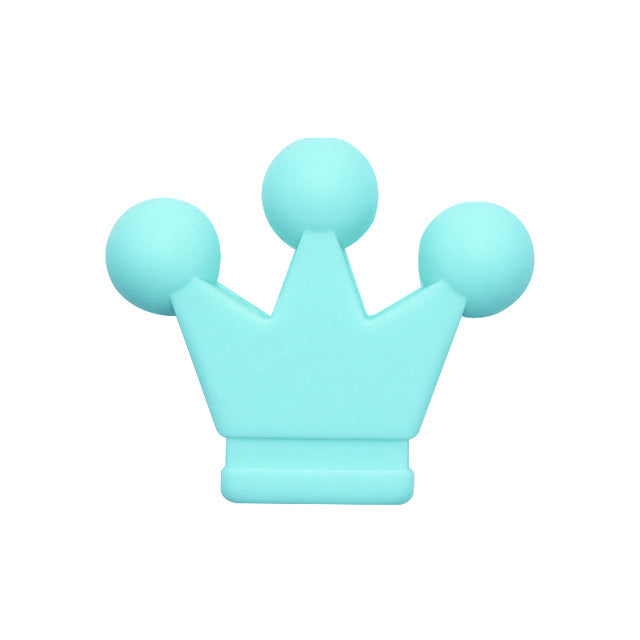 Crown Silicone Beads Baby Teething Toy