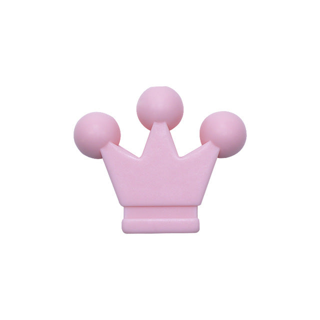 Crown Silicone Beads Baby Teething Toy