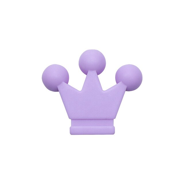 Crown Silicone Beads Baby Teething Toy