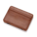 Fashion Men Slim Wallet Male Ultra thin Short Men Magic Wallet Money Cash Card Holder Purse