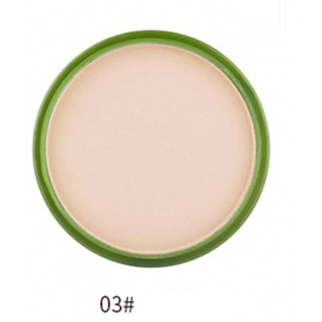 Waterproof  99% Aloe Vera Moisturizer Face Powder Smoothing Pressed Powder Breathable Makeup Concealer Brighten Foundation