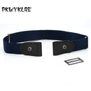 Buckle-Free Belt For Jean Pants,Dresses,No Buckle Stretch Elastic Waist Belt For Women/Men,No Bulge,No Hassle Waist Belt