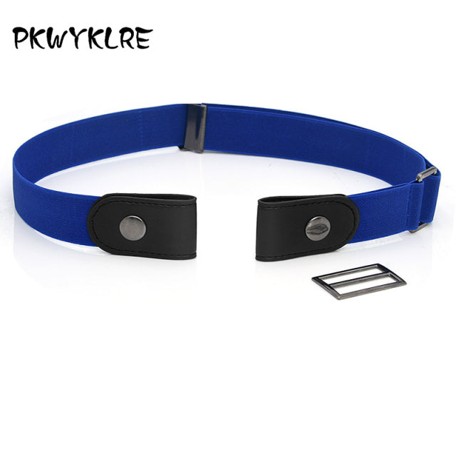 Buckle-Free Belt For Jean Pants,Dresses,No Buckle Stretch Elastic Waist Belt For Women/Men,No Bulge,No Hassle Waist Belt