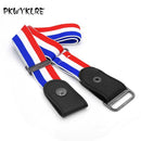 Buckle-Free Belt For Jean Pants,Dresses,No Buckle Stretch Elastic Waist Belt For Women/Men,No Bulge,No Hassle Waist Belt