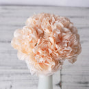peony artificial artificial silk flowers for home decoration wedding bouquet for bride high quality fake flower faux living room