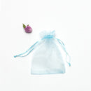 50Pcs Organza Bag Jewelry Packaging Gift Candy Wedding Party Goodie Packing Favors Pouches Drawable Bags Present Sweets Pouches