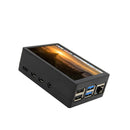 New 3.5 inch TFT LCD Display Touch Screen + ABS Case + Heat sink For Raspberry Pi 4B 3B+ 3B