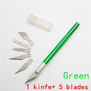 Carving knife or 5PC Blades Wood Carving Tools Fruit Craft Sculpture Engraving utility Knife  DIY Cutting stationery Tool
