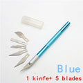 Carving knife or 5PC Blades Wood Carving Tools Fruit Craft Sculpture Engraving utility Knife  DIY Cutting stationery Tool