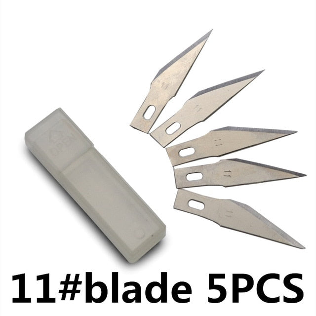 Carving knife or 5PC Blades Wood Carving Tools Fruit Craft Sculpture Engraving utility Knife  DIY Cutting stationery Tool