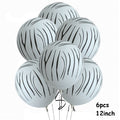 Animal Shaped Foil Balloons - Latex Balloons for Kids Set