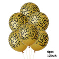 Animal Shaped Foil Balloons - Latex Balloons for Kids Set