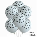 Animal Shaped Foil Balloons - Latex Balloons for Kids Set