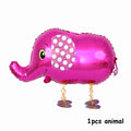 Animal Shaped Foil Balloons - Latex Balloons for Kids Set