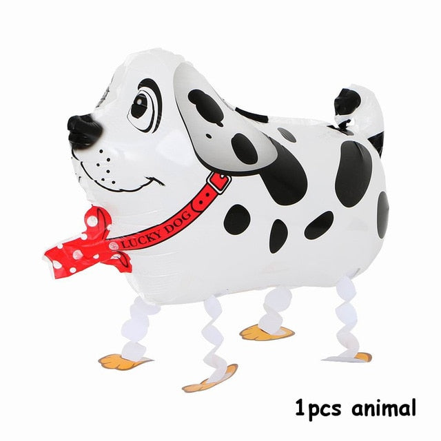 Animal Shaped Foil Balloons - Latex Balloons for Kids Set