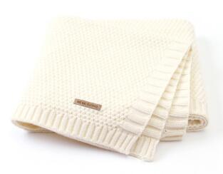 MOTOHOOD Kids Blanket Casual Baby Blankets Knitted Newborn Swaddle Wrap Soft Toddler Sofa Crib Quilt Baby Stroller Blanket