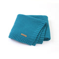 MOTOHOOD Kids Blanket Casual Baby Blankets Knitted Newborn Swaddle Wrap Soft Toddler Sofa Crib Quilt Baby Stroller Blanket
