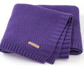 MOTOHOOD Kids Blanket Casual Baby Blankets Knitted Newborn Swaddle Wrap Soft Toddler Sofa Crib Quilt Baby Stroller Blanket
