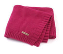 MOTOHOOD Kids Blanket Casual Baby Blankets Knitted Newborn Swaddle Wrap Soft Toddler Sofa Crib Quilt Baby Stroller Blanket