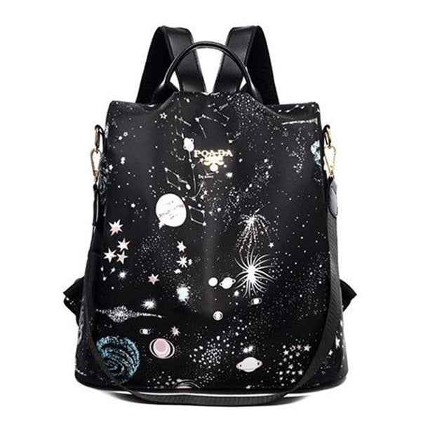 Fashion Anti-theft Women Backpacks Famous Brand High Quality Waterproof Oxford Women Backpack Ladies Large Capacity Backpack