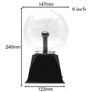 Novelty Magic Crystal Plasma Ball Touch Lamp 220V LED Night Light Child Nightlight Birthday Christmas Kids Decor Gift Lighting